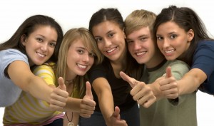 Happy Students