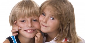 Happy Young Children